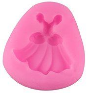 Princess Cinderella Dress Mini Silicone Mold - Fondant, Chocolate, Craft