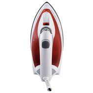 BLACK+DECKER F920 Light 'N Easy Compact Steam Iron, White/Red N4
