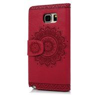 Note 5 Case,Samsung Galaxy Note 5 Case - Wallet Slim Fit Folio Stand 3D Basso-relievo PU Leather Flip Case with... N32