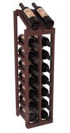 Wine Racks America Ponderosa Pine 2 Column 8 Row Display Top Kit. 13 Stains to Choose From! N5