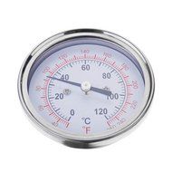 Hense BBQ Indoor Outdoor Stainless Steel Seperable Elevated Thermomtal Thermomter HT17 N4