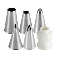 Cake Boss Decorating Tools 6-Piece Traditional Decorating Tip Set