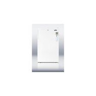 Summit FS407LBIMEDDT 20&quot; Medically Approved Compact Refrigerator with 2.8 cu. ft. Capacity Factory Installed Lock... N4