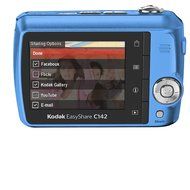 Kodak Easyshare C142 10 MP Digital Camera with 3xOptical Zoom and 2.5-Inch LCD (Blue) N3