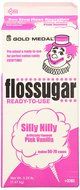 Gold Medal 3202 Pink Vanilla Flossugar, 1/2 Gallon Carton N2