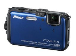 Nikon COOLPIX AW100 16 MP CMOS Waterproof Digital Camera with GPS and Full HD 1080p Video (Camouflage) (OLD MODEL) N7
