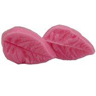 Let'S Diy 2PCS Leaves Press Chocolate Molds Silicone Jelly Cake Foudant Sugar Mould Deocrating Tool Kitchen
