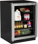 Marvel ML24BRG2LB Beverage Refrigerator with MaxStore Crisper, 24", Black