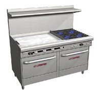 Southbend 4601DD-3TL Range, 60&quot; Wide, 4 Non-Clog Burners with Standard Grates (3