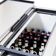 JBC-50 Commercial 50" Horizontal Beer Bottle Cooler N6