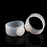 Obula(TM) new arrive 1pair Magnet Lose Weight Healthy Slim Loss Toe Ring Sticker Silicon Foot Massage Feet Loss... N2