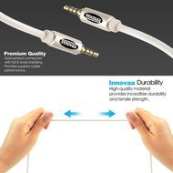 AUX Audio Cable, INNOVAA Universal Stereo Audio Male to Male 3.5mm AUX Cable - 20 Feet N9