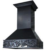 Z Line 373AA-30 1200 CFM Wooden Wall Mount Range Hood, 30", Antigua