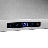 AKDY&reg; 30" Wall Mount Stainless Steel Touch Control Kitchen Range Hood Noise Reduced Design w/ LED Lights N6