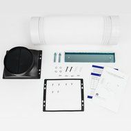 AKDY&reg; 30" Wall Mount Stainless Steel Touch Control Kitchen Range Hood Noise Reduced Design w/ LED Lights N7