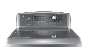 LG H/E Ultra Large Capacity H/E Top Load Laundry Pair *In Granite Steel Finish* with WaveForce Technology WT5170HV... N2