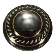 KINGSO 10pcs Retro Style Round Ceramic Door Knob Cabinet Drawer Cupboard White N9