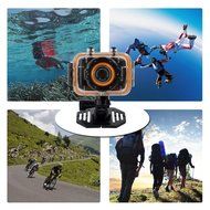 Ckeyin &reg; Full 1080p HD Sports Action Camera Cam Camcorder Helmet Cameras (5.1 cm (2 inch) touch-screen LCD display... N2