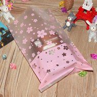 Yunko 300pcs Clear Little Daisies Cookie Candy Soap Packaging Self-adhesive Plastic Bags for Biscuits Package(... N4