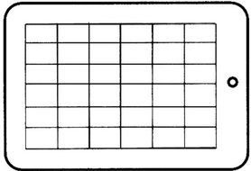 K&amp;S Quik-Press 36 Piece 12 x 18 Inch Cake Divider Set