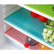 4 pcs / lot 29cm45cm Multifunction Refrigerator Pad Mat Fridge Anti-fouling Anti Frost Waterproof Pad