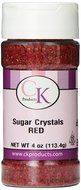 CK Products 4 Ounce Sugar Crystals Bottle, Red N2