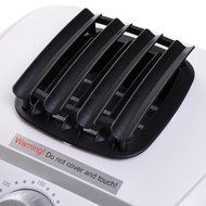 AMPERSAND SHOPS Portable Foldable Electric Quiet Clothes Quick Drying Rack with Built-In Timer N6