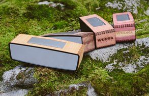 WUDN&reg; Handcrafted Portable Wooden Wireless Bluetooth Audio Speaker : Loud 10w+ Sound, 10 Hour Battery, Bass Boost+ N3
