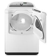 Whirlpool WGD8600YW Cabrio 7.6 Cu. Ft. White With Steam Cycle Gas Front Load Dryer