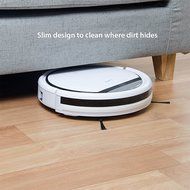 ILIFE V3s Robotic Vacuum Cleaner for Pets and Allergies Home, Pearl White N5