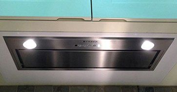 Faber INLX21SS600-B 21" 600 CFM Inca Lux Insert Range Hood, Stainless Steel N2