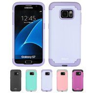 Galaxy S7 Case, HLCT Slim Hybrid Soft Interior Silicone Hard PC Back Dual-Layer Case for Samsung Galaxy S7 (2016... N8