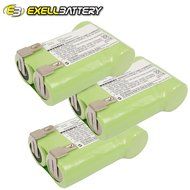 3x Exell Ni-MH 3.6V Battery Fits AEG Junior 3000 Bagless Vacuums Replaces 520104