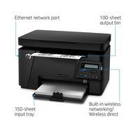 HP LaserJet Pro M125nw All-in-One Wireless Laser Printer (CZ173A) N3