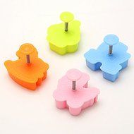 Baby Toys Cookie Cake Cutter Fondant Plunger Sugarcraft Crafts Decorating Mold