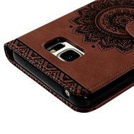 Note 5 Case,Samsung Galaxy Note 5 Case - Wallet Slim Fit Folio Stand 3D Basso-relievo PU Leather Flip Case with... N44