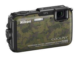 Nikon COOLPIX AW110 Wi-Fi and Waterproof Digital Camera with GPS (Orange) (OLD MODEL) N10