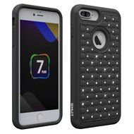 iPhone 7 Plus Case, [5.5 Inch] by HLCT, Soft Interior Silicone Bumper &amp; Hard Shell Solid PC Back, Shock-Absorption... N20