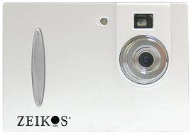 Zeikos ZE-DC26-W 3-in-1 Digital Camera (White)