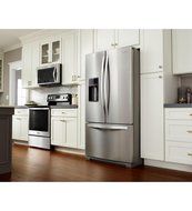 Whirlpool WMH76719CH 30" Over the Range Combination Range Hood Microwave with 1.9 cu. ft. 1100 Cooking Watts 4... N3