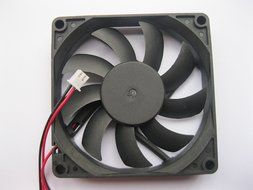 2 pcs Brushless DC Cooling Fan 5V 8015S 9 Blades 2 wire 80x80x15mm Sleeve-bearing Skywalking N3