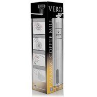 The Sovrano Int'l Coffee Grinder - Best Ceramic Conical Burr Coffee Bean Grinder, Stainless Steel - Aeropress...
