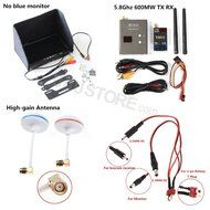 FPV Combo system 5.8Ghz 600mw Transmitter Receiver No blue HD FPV monitor antenna for Gopro SJ4000 QAV250 DJI... N2