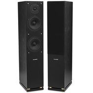 Fluance SXHTBFR-BK High Definition Two-way Floorstanding Main Speakers - Black