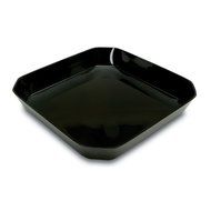 Delfin BCC-1210-10 Black Acrylic 3.25 Qt. Cut Corner Bowl