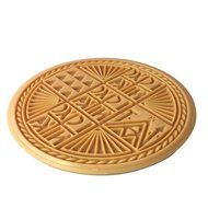 FengMicon Circle Shape Prosphora Bread Greek Orthodox Church Catholic Baptism Gifts N2