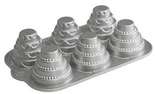 Nordic Ware Cast-Aluminum Nonstick Muffin Pan, Sweetheart Rose N6