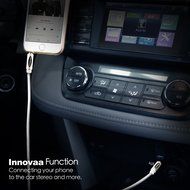 AUX Audio Cable, INNOVAA Universal Stereo Audio Male to Male 3.5mm AUX Cable - 20 Feet N14