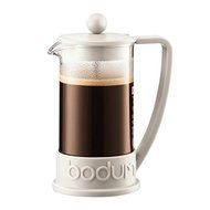 Bodum Brazil French Press Coffee Maker/Cafetiere 3 Cup 0.35L (12oz) - Off White (Pack of 2)