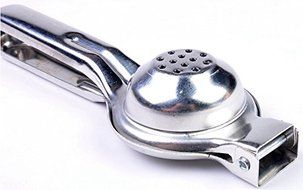 Action Stainless Steel Lemon Squeezer - Professional Manual Citrus Juice Press (Stainless Steel)